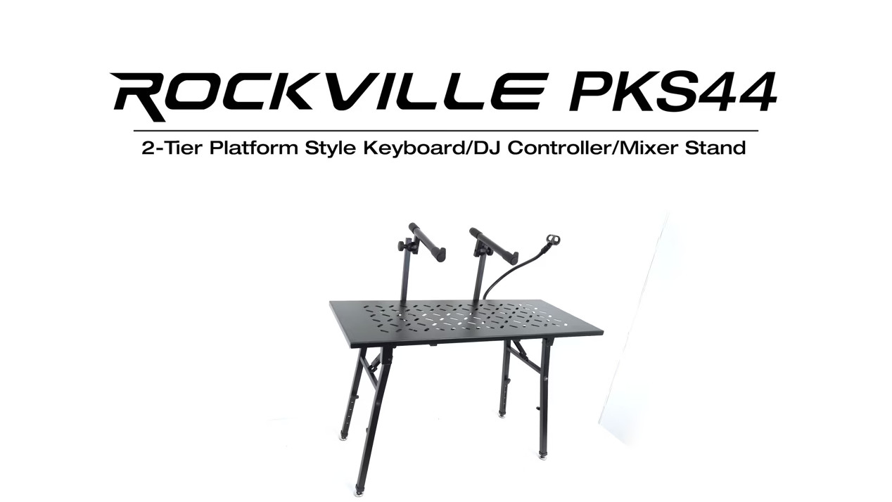 Stand Attachment QUIK LOK T10BK KEYBOARD STAND SINGLE BRACED