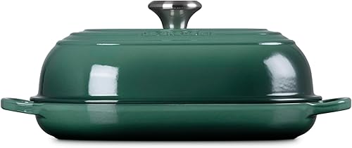 Miniatura 4 de Le Creuset Horno de pan ovalado Signature de hierro fundido esmaltado, 11.5 pulgadas, Artichaut