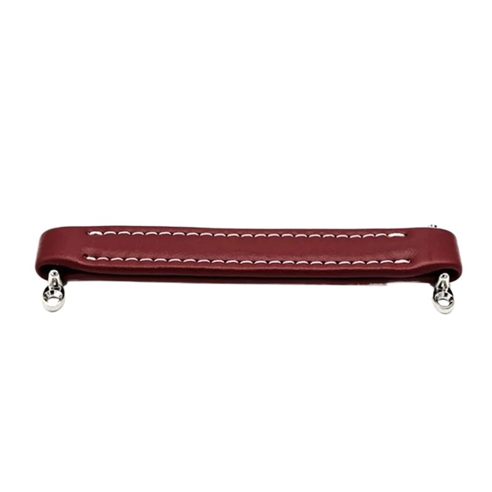 Cqahdsevf Red Leather Drawer Pulls, Leather Furniture Handles Drawer Pulls Suitcase Cabinet Knobs Multicolor(Red)