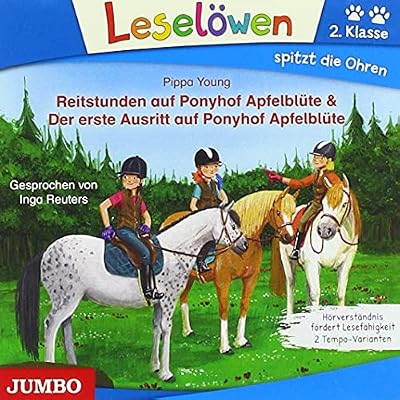 Reitstunden auf Ponyhof Apfelbl&uuml;te & der Erste aus