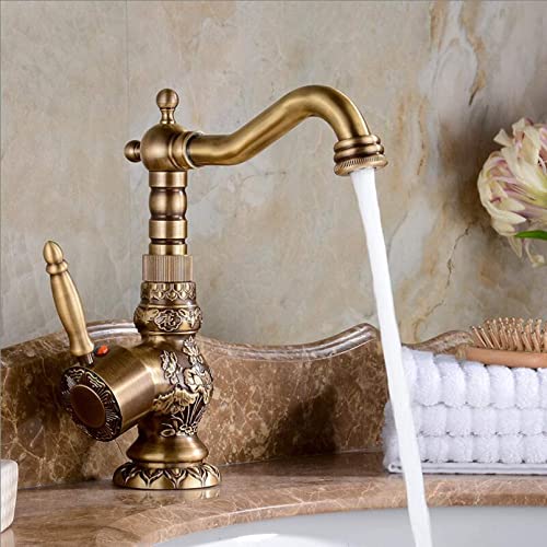 Robinet de salle de bain rotatif pour simplifier la routine matinale