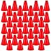 DEEKIN 36 Pieces Red Megaphone Party Accessory Cheer Plastic Megaphone Cheerleading Megaphone Director Prop Noisemaker Toys for Party Favors Sports Match Game Outdoor Activities