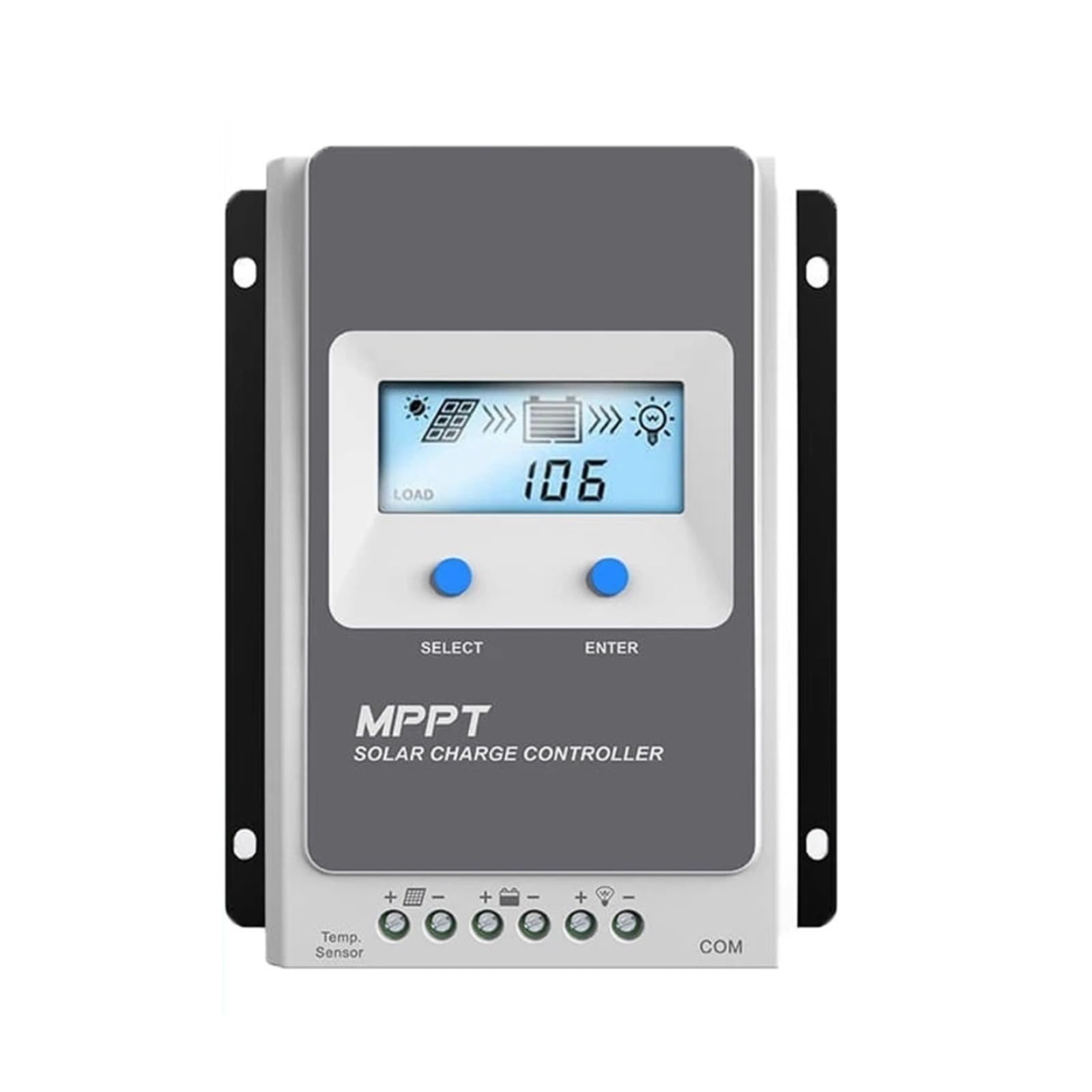 Contrôleur de charge solaire MPPT 40A contre les pannes de batterie en site isolé