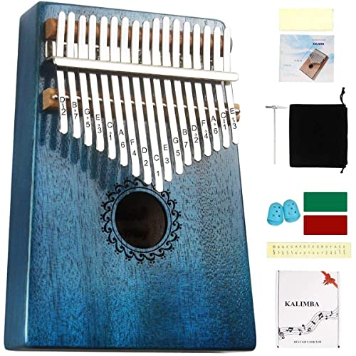 FLSEPAMB Kalimba Piano à Pouce 17 Touches avec kit D’apprentissage Piano à Doigt, Instrument de Kalimba Cadeau Parfait… - Les Beatles, Paul McCartney, John Lennon, RIngo Starr, George Harrison FLSEPAMB Kalimba Piano à Pouce 17 Touches avec kit D'apprentissage Piano à Doigt, Instrument de Kalimba Cadeau Parfait…