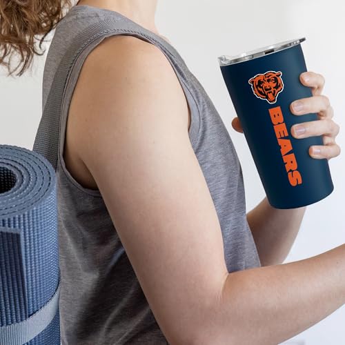 Image of Rico Industries NFL Football Soft Touch, Easy Grip Tumbler
