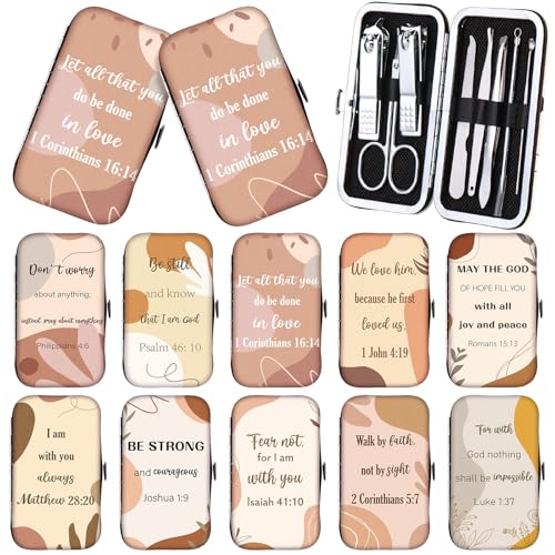 Lanties 10 Sets Christian Gifts for Women Bulk, 10 Sets, Boho Bible
