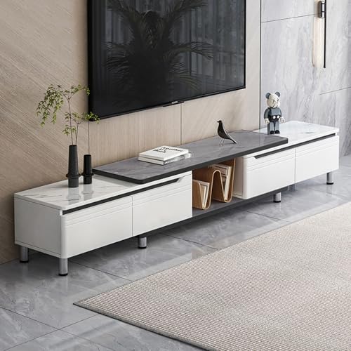 Listado de Centro de Entretenimiento . 44 Vabches Mueble para TV de 2 Niveles para Televisores de hasta 75 Pulgadas Centro de Entretenimiento para TV Mueble con cajones Repisas Laterales Ajustables Resistente para Salón...