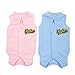Loizziuy Cat Clothes Maternity Spaying Suit Post-Weaning Recovery Suit Anti-Licking Elastic Pet Cat Clothes Post-Surgery Suit (X-Large,Strawberry)