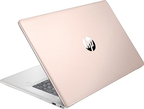 Miniatura 5 de HP 2023 17t Premium Rose Gold Laptop, pantalla táctil HD+ de 17.3 pulgadas, Intel Core i5-1335U, 32 GB de RAM, 1 TB SSD, cámara web, lector FP, KB