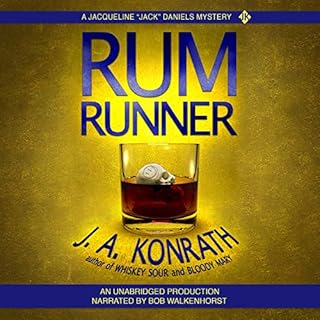 Rum Runner Audiolibro Por J.A. Konrath arte de portada