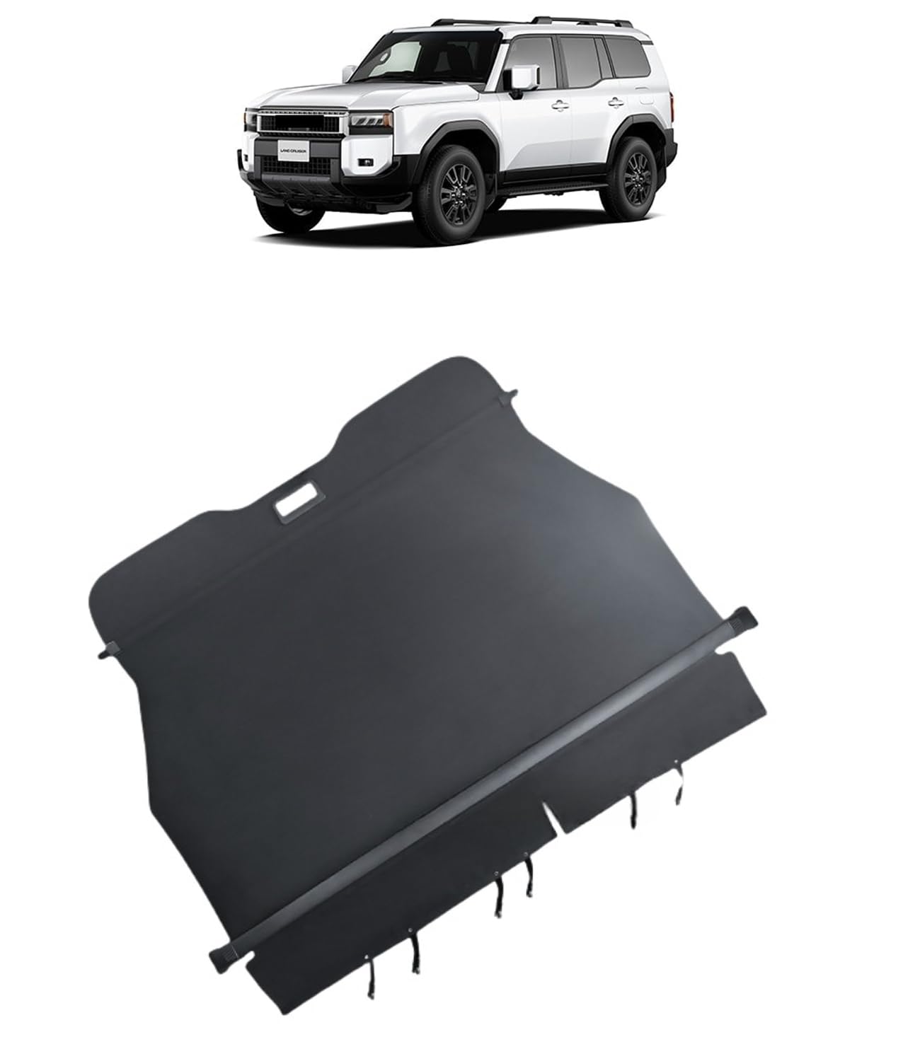 Amazon | 【CityCar】トノカバー 7人乗り ランクル 250系 ロール
