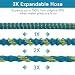 Expandable Garden Hose 150ft, 2026 New Flexible Water Hose 150 ft with 10 Function Nozzle, Solid Metal Fittings, Lightweight, No Kink, Leak-proof, Durable Expanding Hose for Gardening, Car Washing