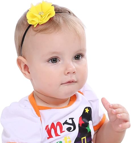 Miniatura 10 de 30 apliques de tela de costura de flores de gasa rosa perla con diamantes de imitación para ropa, diademas de flores, manualidades, decoración de