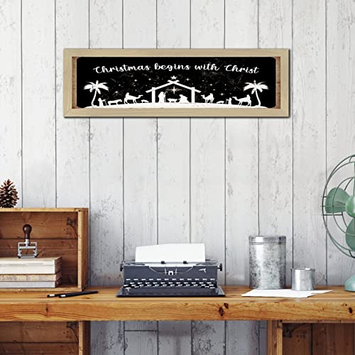 Plaque de motivation amusante Noel et decoration murale pour garde-manger