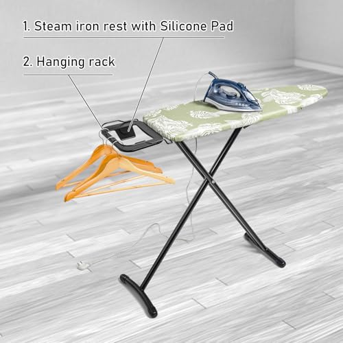Image of Duwee 12 inchx36 inch Ironing Board with Heat Resistant Cover and Thicken Felt Pad, Heavy Sturdy Legs