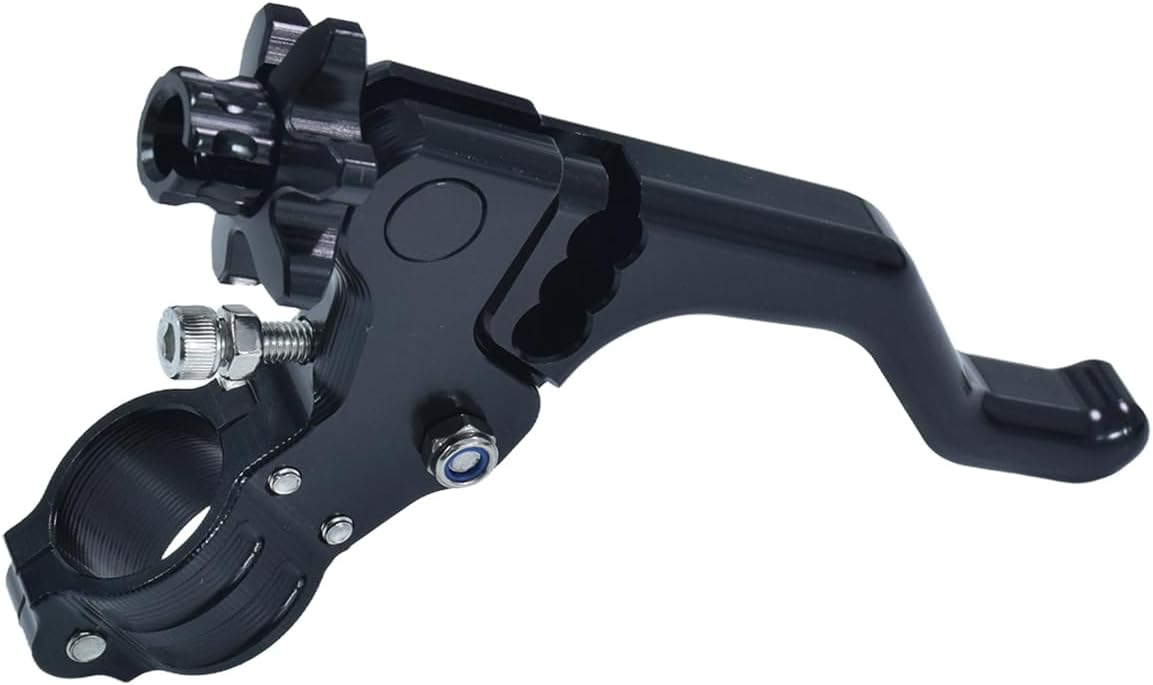 Stunt Clutch Lever CNC Short Clutch Lever 22mm 7/8 Handlebar Universal for YZ80 YZ85 YZ125 YZ250 YZ250F YZ400F YZ426F Most Dirt Bike Mini Bike Motorcycle(Blue) (Blue)