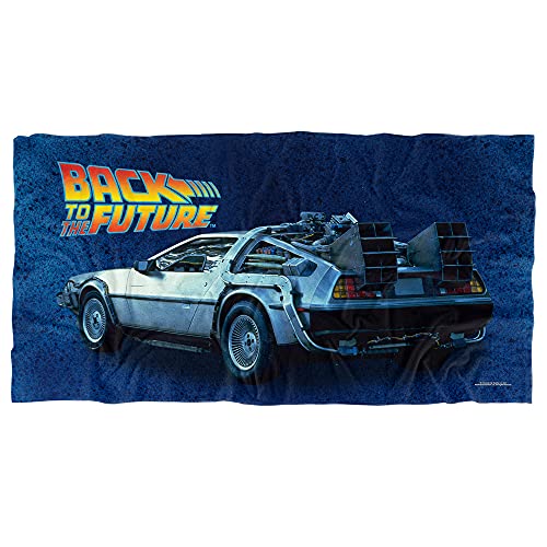 Back to The Future Delorean Officially Licensed Beach Towel 30