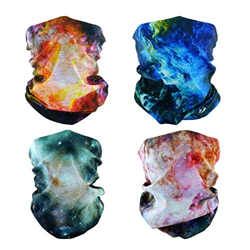 Image of Elastic Headwear Bandana Headband Half Face Mask Scarf Neck UV Sun Protection