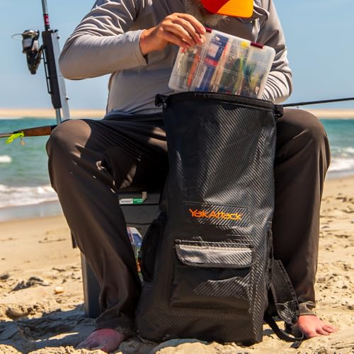 YakAttack Mochila Bolsa Seca Impermeable 20L, Negra miniatura 7