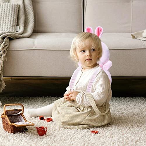 Pr otetor de cabeça de bebê, joelheiras de bebê, mochila de proteção para costas, mochila de almofad