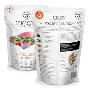 Meow Wild Brushtail Freeze Dried Uncooked Cat Meals, Mixer, or Topper, or Deal with - Excessive Protein, Pure, Restricted Ingredient Recipe 1.76 oz Meow Wild Brushtail Freeze Dried Uncooked Cat Meals, Mixer, or Topper, or Deal with – Excessive Protein, Pure, Restricted Ingredient Recipe 1.76 oz