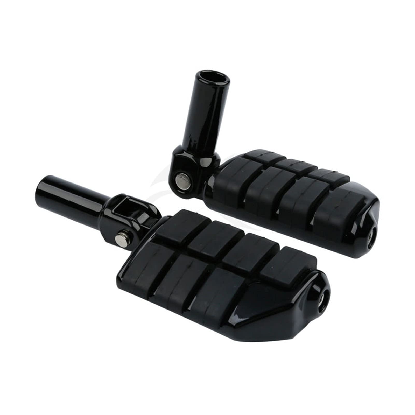 Repose-pieds de moto noirs pour Harley Softail Slim FLS 2012-2017