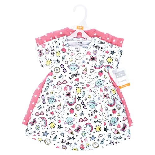Image of Hudson Baby Girl's Cotton Dresses