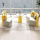 【Canapé moderne】Ce canapé surdimensionné en tissu présente un dossier incurvé for un confort d'assise optimal. Un design original et un luxe discret. Un meuble de salon très apprécié, idéal for le salon, la chambre, le bureau, le coin détente, l'appartement, etc.