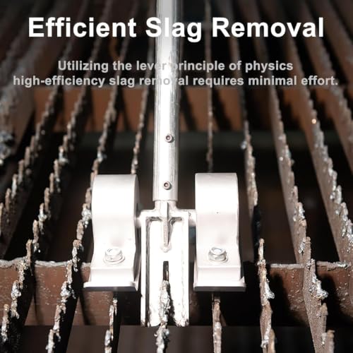 Limpieza eficiente de residuos con el removedor de escoria manual de longitud ajustable 6