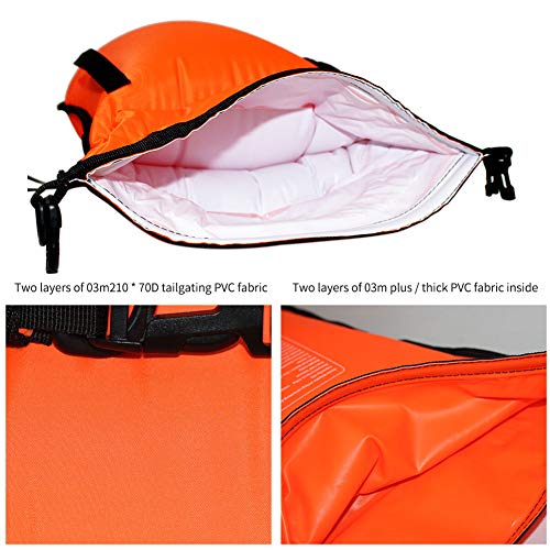 Mworld2-Safety-Dry-Bag-Triathletes-Swim-Buoy-Tow-Float-Sports-Highly-Visible-Open-Water