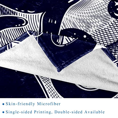 Couverture douce en microfibre de qualité supérieure motif chat noir lisant 150x130