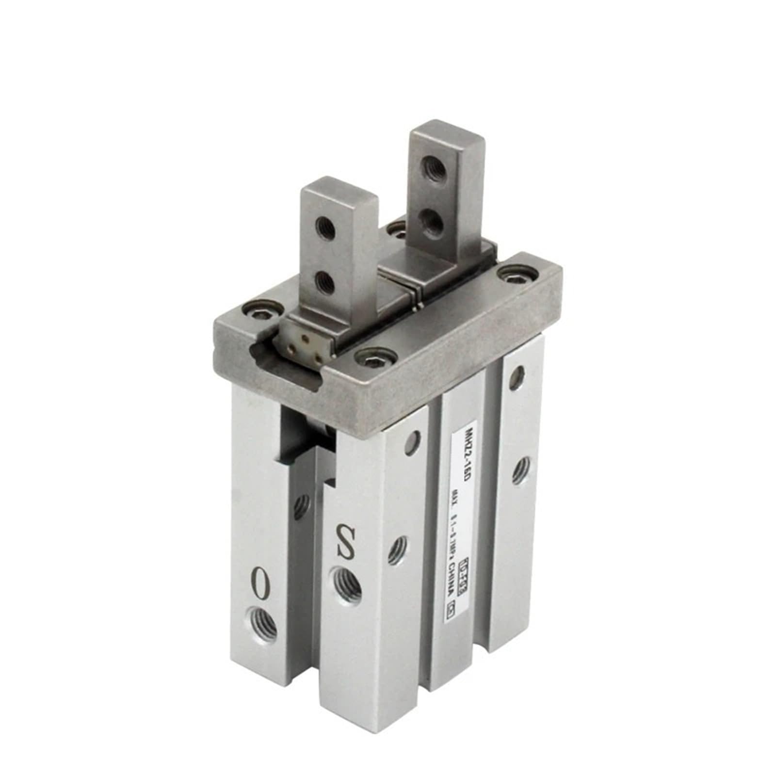 Cylindre pneumatique à double effet MHZ2 de guidage pour un serrage stable et précis