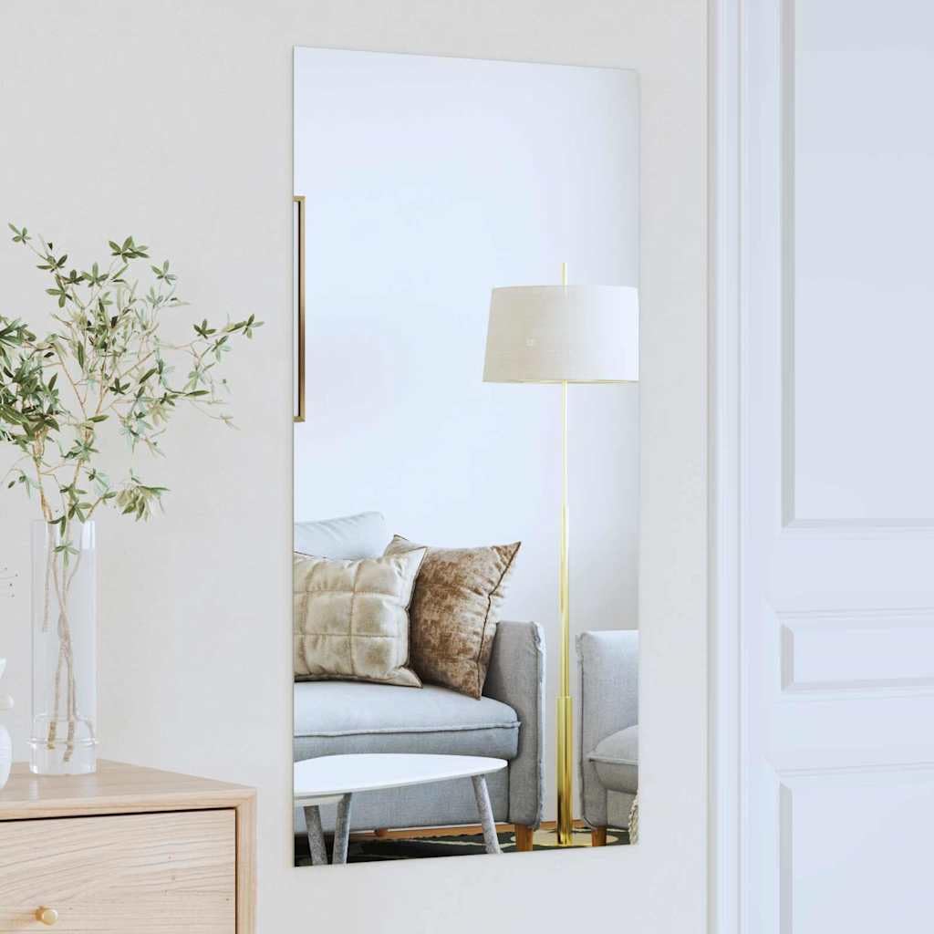 Miroir de salle de bain 50x100cm sans cadre pour une décoration murale moderne