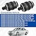 Rear Air Suspension Spring Bags 2 Pin Compatible with 2003-2009 Mercedes Benz W211 E280 E320 E350 E500 E550 E55 E63 AMG 4Matic Replace# 2113200925 (2PCS)