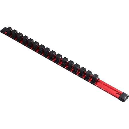 EGOFIX 1/4" Drive Socket Organizer Rail Kit - 2 Pack With 16 Clips Each, Heavy Duty ABS - View #11