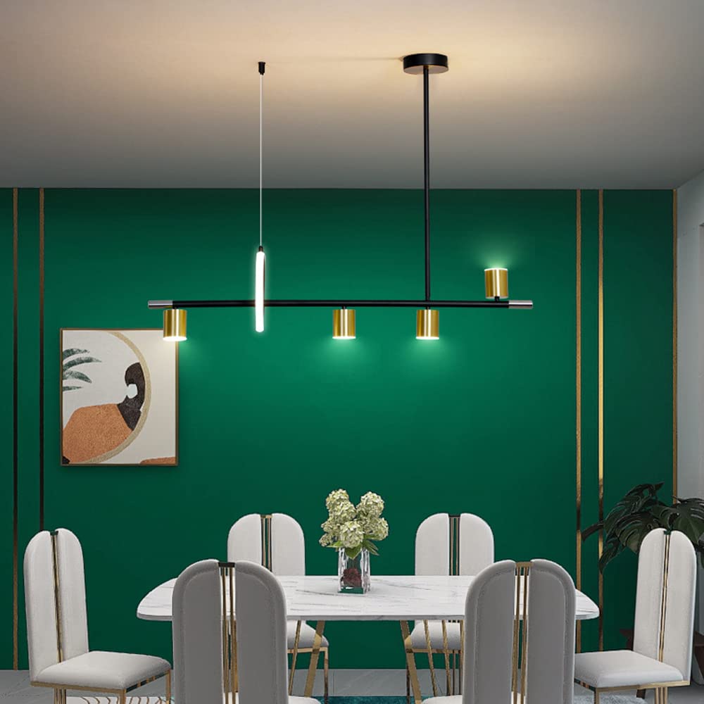 Lustre réglable en hauteur LED 33W suspension créative pour repas en salle à manger