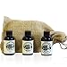 Beard Oil Three Pack By Mountaineer Brand: WV Timber, WV Coal & WV Barefoot: Three, 2 ounce bottles