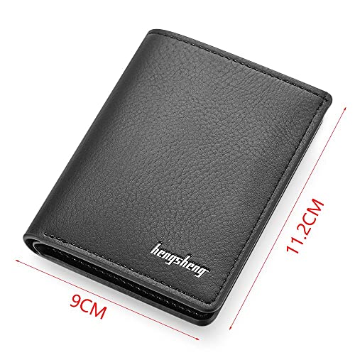 Coin Purse Business Money Clip Multi-card Credit Men ID Card Holder(coffee)3