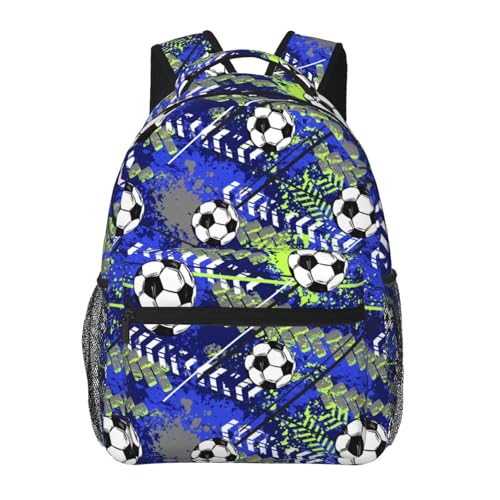 Soccer Ball Backpack Lightweight Travel Casual Bags Large Capacity Travel Daypack Bag