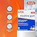 Rugby Polacrilex 2mg Nicotine Gum - Fruit Flavor, Quit Smoking and Vaping Aid, Sugar-Free, 100 Count (3-Pack)
