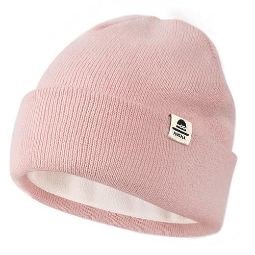 FURTALK Unisex Baby Kleinkind Kind Beanie Strickmütze mit weiches...