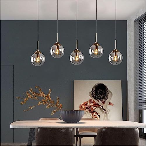 Image of Wall Lamp Chandelier Pendant Light, Home Decor for Bedroom, Living Room, Hallway, Cafe, Hotel, Restaurant (Black Hanging LAMP with LED Bulb Pack of 1)