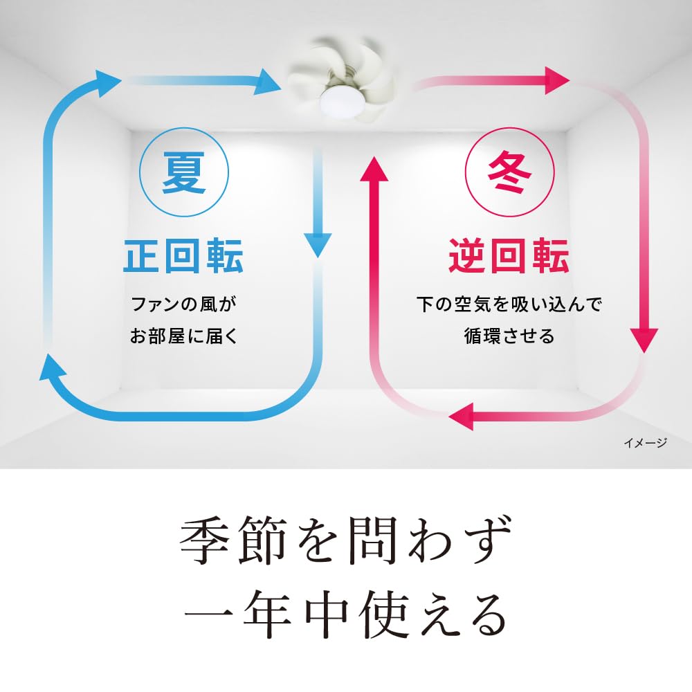 Amazon | サーキュライト シーリングファンライト ウイング 6畳