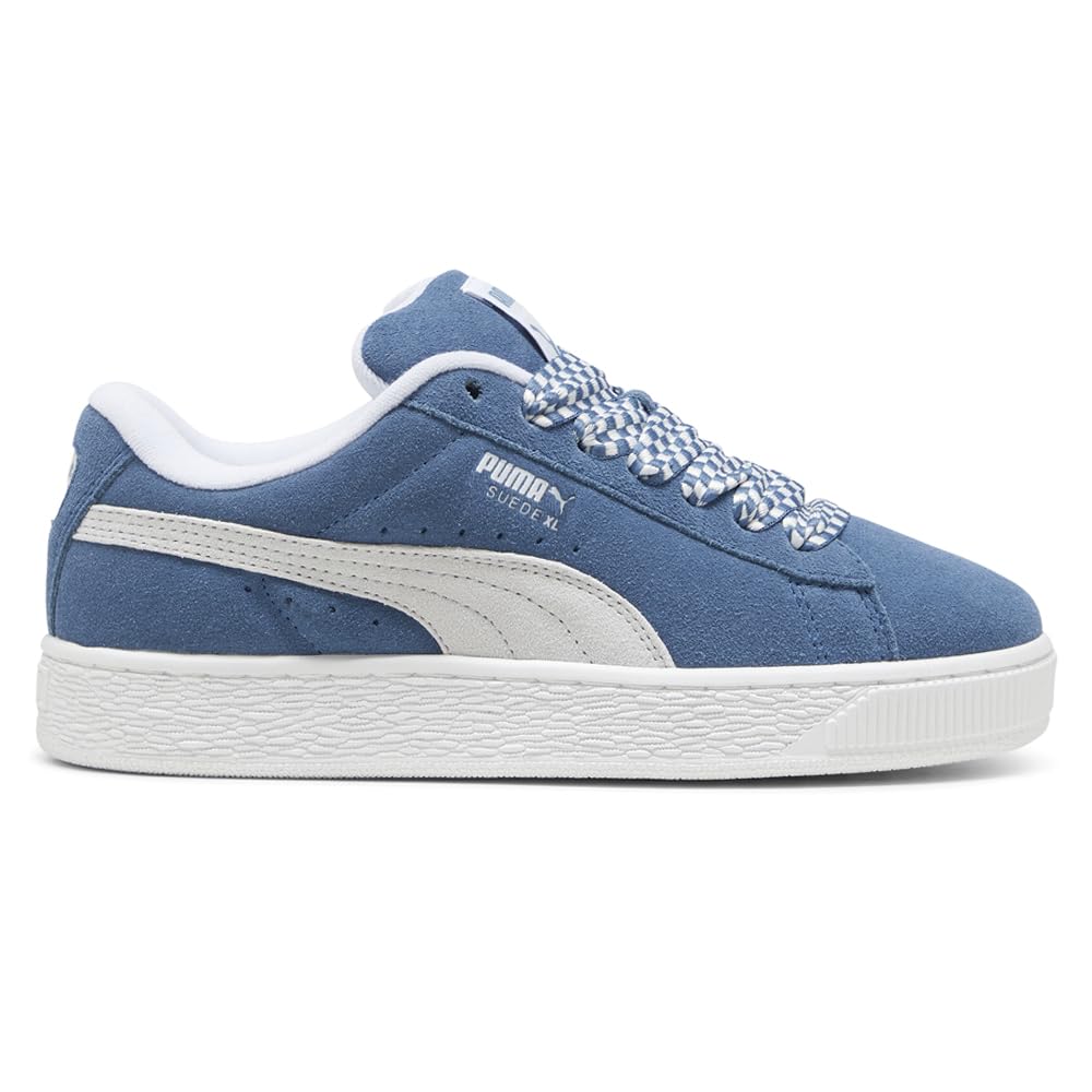 PUMA Womens Suede XL Lace Up Sneakers Shoes Casual - Blue - Size 5.5 M