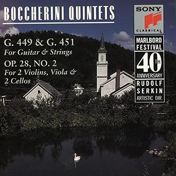 Audio CD Boccherini Quintets (Marlboro Festival 40th Anniversary) Book