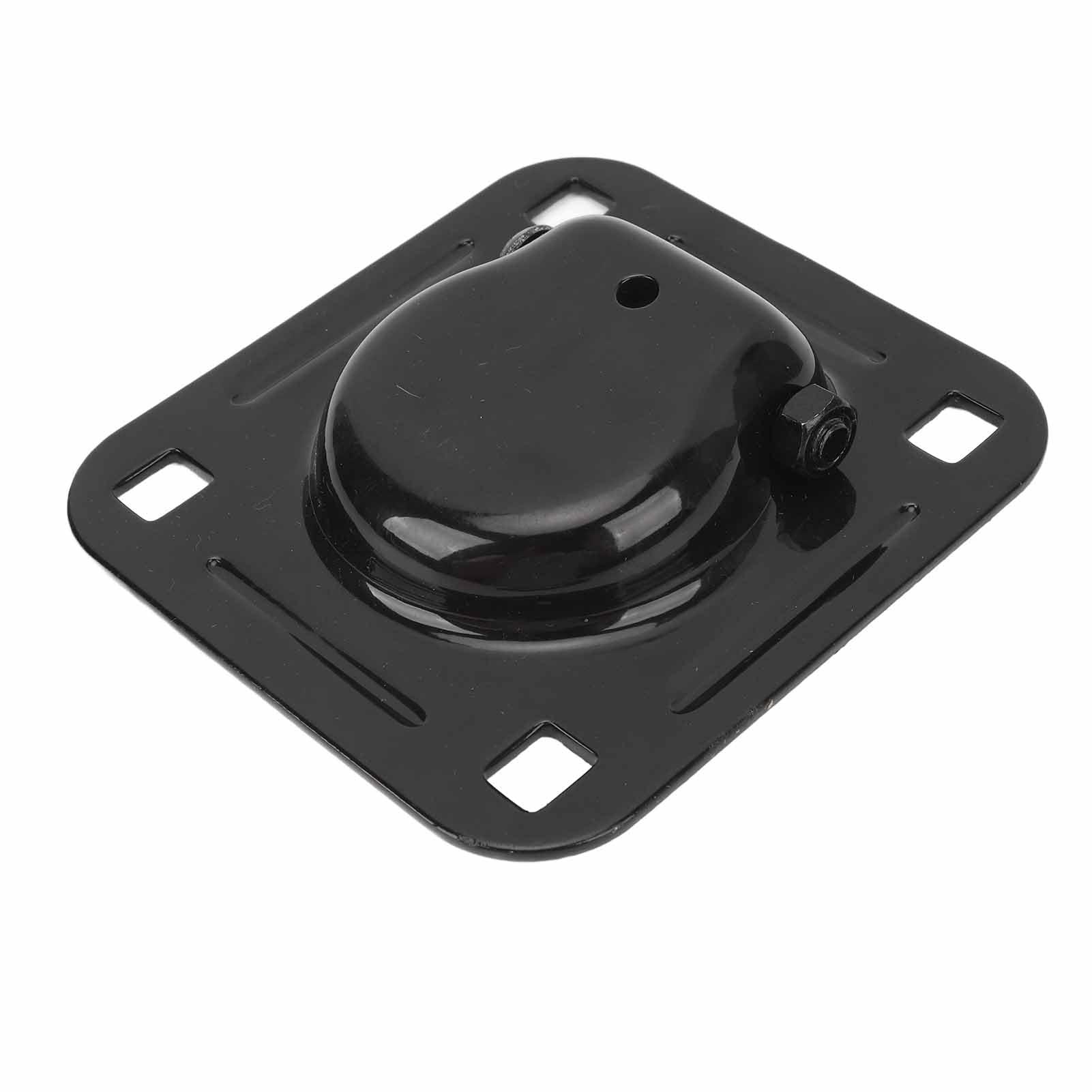 4 Puntos de Anclaje de Amarre para Remolque de 1/2 Pulgada, Resistentes con Capacidad de Carga de 6000 Libras para Asegurar Vehículos y Embarcaciones, Acero Al Carbono Negro