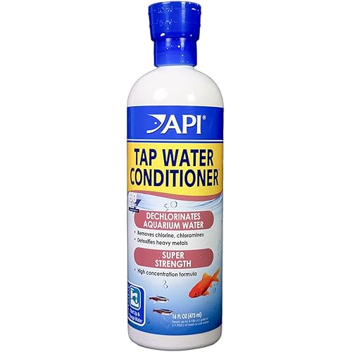 API TAP WATER CONDITIONER Aquarium Water Conditioner 16-Ounce Bottle