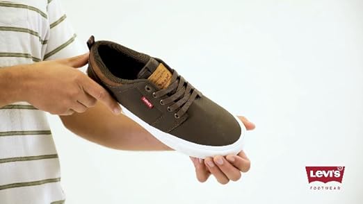 Levi's Mens Alpine WX Stacked Casual Sneaker Shoe, Tan/Brown, 10.5