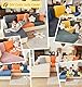 MINGPINHUIUS Sofa Sitzkissenbezug Stretch Sofabezug, Universal Elastisch Sofa Seat Cover, rutschfest Sofa Überzug Schonbezug für Sofakissen L-Förmig Chaiselongue Möbelschutz