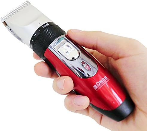 SONAR SN-508 HAIR AND BEARD TRIMMER WITH CERAMIC BLADE FOR CHILDREN, ADULTS, MEN, PET, SALON PROFESSIONAL ECC – GIFT IDEA